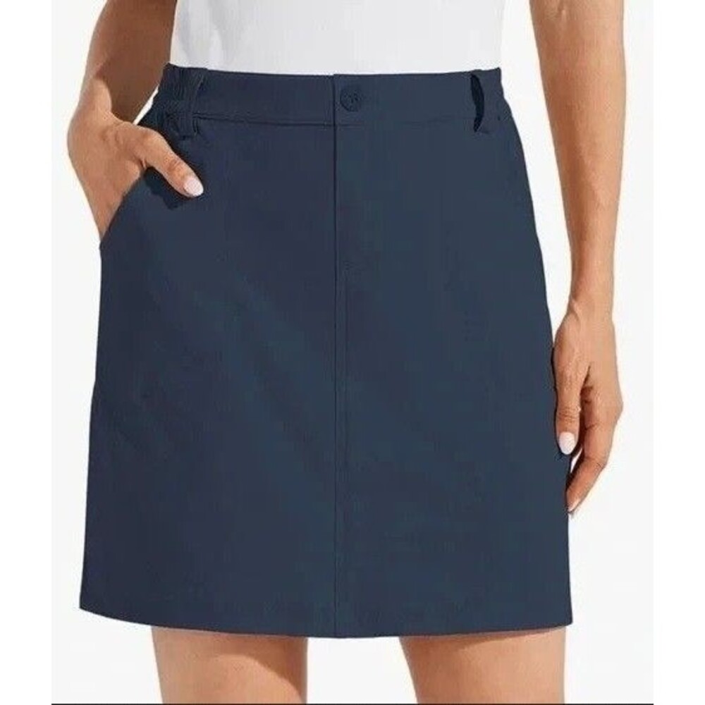 Tilley Women's Trek Skort Navy Size Medium NWT